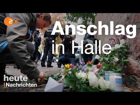 Schock und Trauer nach Anschlag in Halle