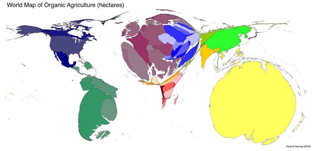 World Map of Organic Agriculture