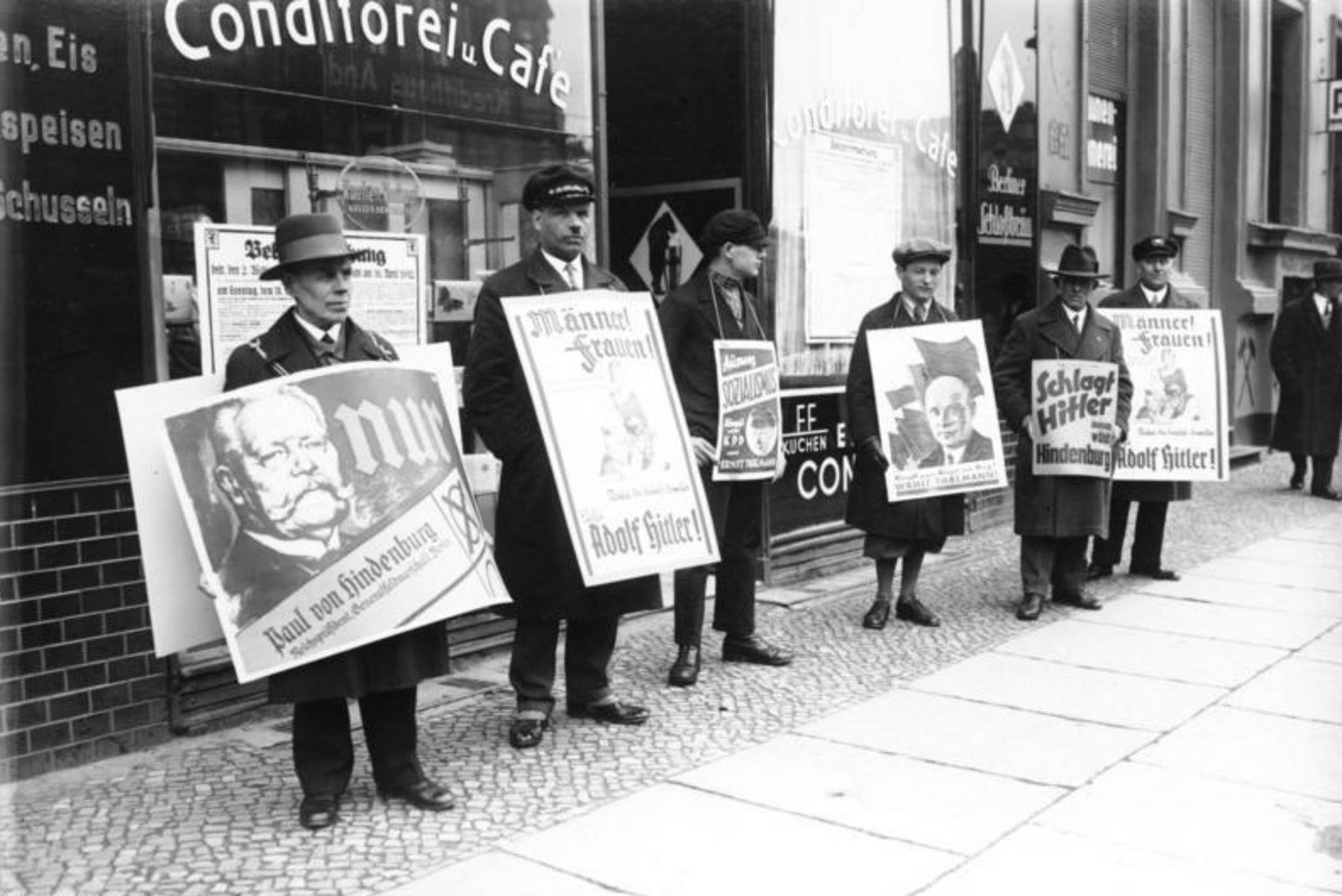 Berlin, Reichspräsidentenwahl, Wahlwerbung